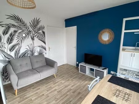 appartement très lumineux 31 m² sécurisé  meublé /parking/garage a vélos