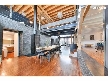 ancienne grange rénovée esprit loft