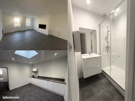 t6 lannemezan rénové & sécurisé plein centre ville 132 m²