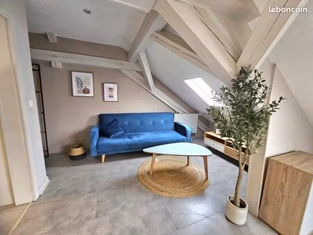 beau f3 meublé et équipé