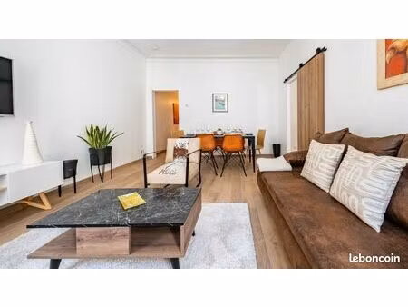 appartement meublé - 3 pièces - 72 m2 mulhouse hyper centre