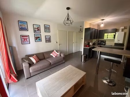 appartement t2 40m² - parking - bail étudiant/stagiaire