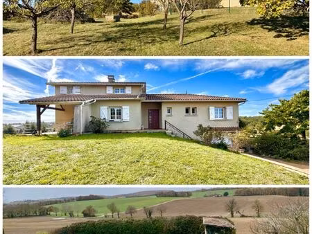 maison 155m2 - jardin avec piscine et vue dégagée