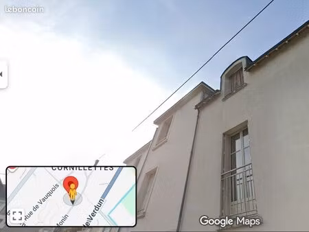 appartement 35m2 + cellier + parking privatif blois (41000)