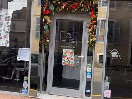 à céder – bail tous commerces – salon de coiffure – centre-ville pau