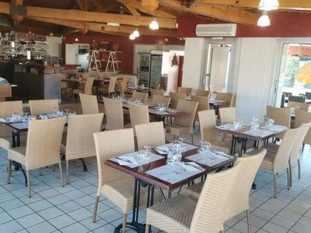 restaurant murs et fond