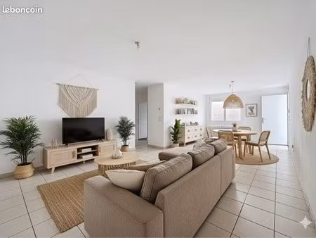 maison plain pied merignac 3 ch avec garage et jardin