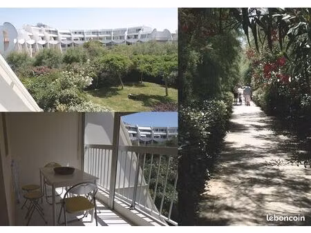 appartement 2 p/cabine la motte du couchant