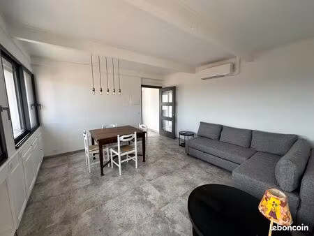 à louer – venelles – appartement t2 50 m² refait à neuf avec vue exceptionnelle sur la sai