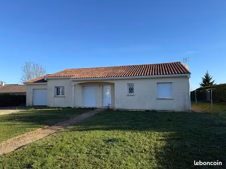 maison plein-pied saint laurent sur manoire