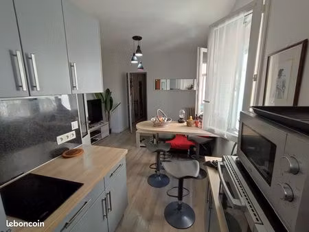 loue t2 meublé de 32 m2 métro jolimont