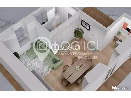 appartement 2 pièces 35 m²