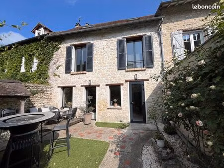 maison ancienne rénovée – 4 pièces – 89 m² – villennes-sur-seine