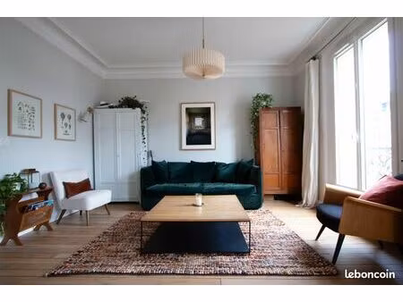 appartement mairie de clichy 63m2