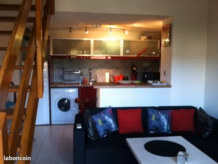 t1 duplex meublé - castelginest