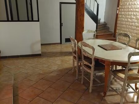 maison de village avec garage et terrasse