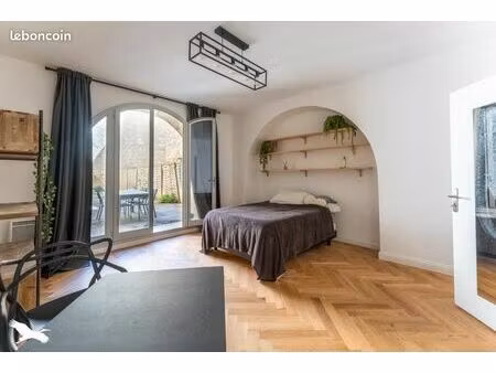 studio 34 m2 avec jardin 70 m 2