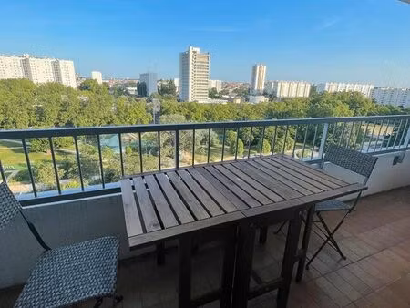 appartement lumineux t2 meublé 55m2 balcon avec vue - grand parc
