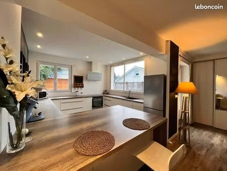 location maison meublée vieux lormont 77m2 + 80 m2 jardin