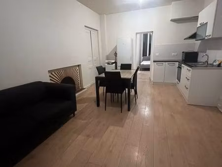 appartement meublé refait à neuf en hyper centre-ville