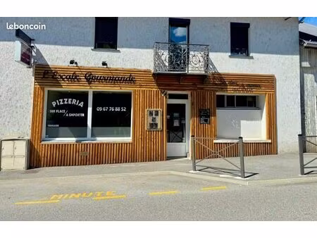 fond de commerce  pizzeria  restaurant 125m2