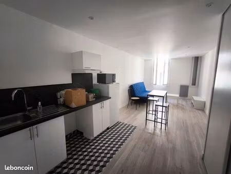 studio 27 m² meublé et refait à neuf – quartier sainte victoire