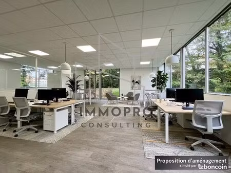 bureaux 115 m² saint-martin-du-vivier