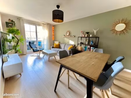 nanterre – 4 pièces 82 m² – balcon sud-ouest – parking – proche rer a