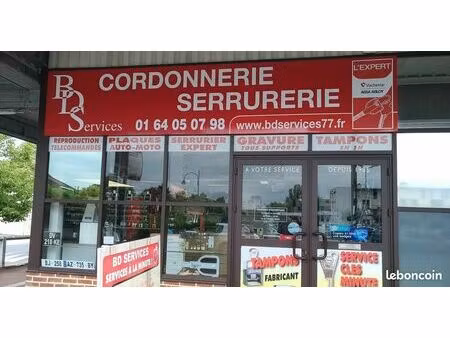 à vendre : cordonnerie artisanale multiservices – brie comte robert