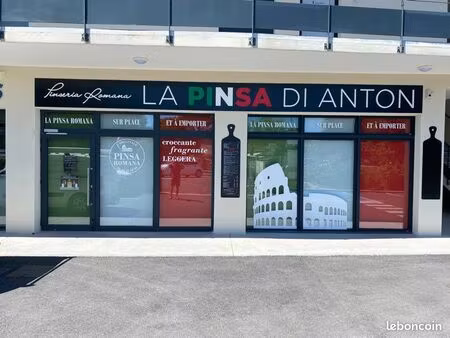 à vendre – pizzeria pinseria romaine à l’isle-sur-la-sorgue (vaucluse  provence  france)
