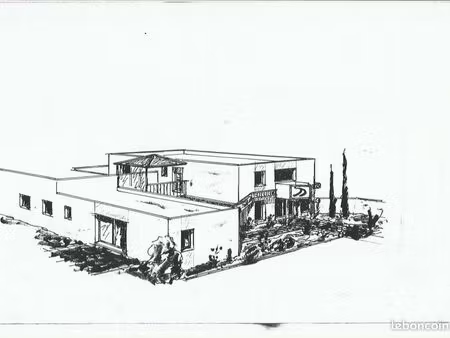 local commercial / activité + bureaux – 320 m² sur terrain sécurisé 1 400 m²