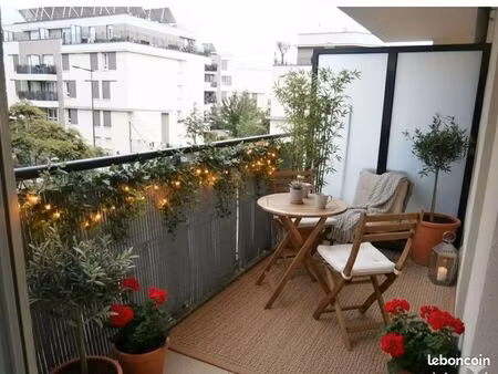 appartement t2 37m2 avec balcon et parking
