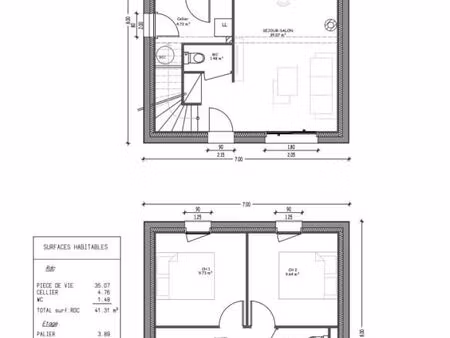 maison 4 pièces 81 m²