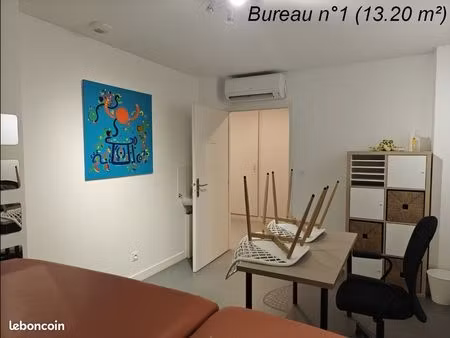 bureau médical ou paramédical de 13 m² (à temps plein)