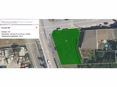 terrain constructible à vendre