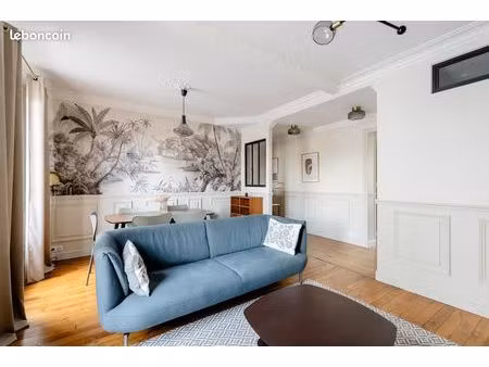 grand 2 pièces meublé – rénovation haut de gamme – la garenne-colombes