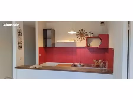 t2 vue rivière libre mi-mars