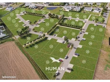 terrain 399 m² camors