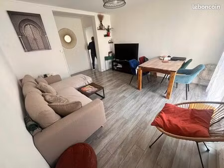 appartement familial 4 pièces – résidence sécurisée avec jardin – rdc surélevé