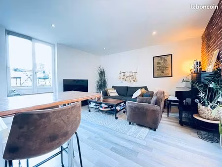 appartement duplex - t3 gare nord