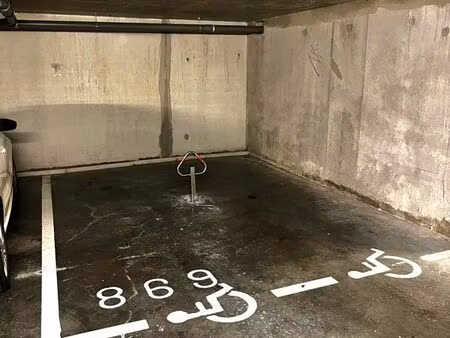 parking sécurisé 16 5 m² wazemmes