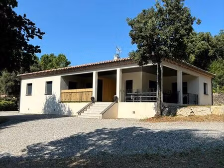 maison individuelle neuve sur les hauteurs d’anduze