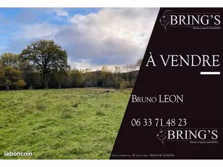 terrain agricole 6 630 m² villeneuve en perseigne