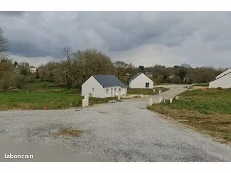 terrain 457 m² plumelec