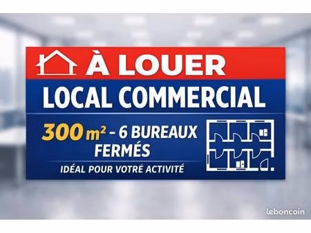local professionnel 300 m² – bureaux – zone euro 2000 caissargues