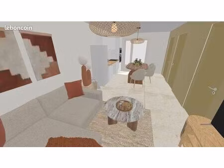 t2+ bureau avec jardin