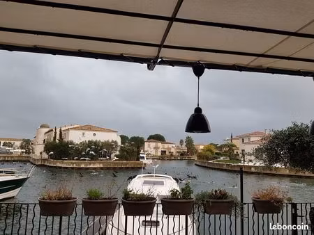 marina t4 type duplex (en r+1) de 102 m² - exposition plein sud  très lumineuse - avec gar