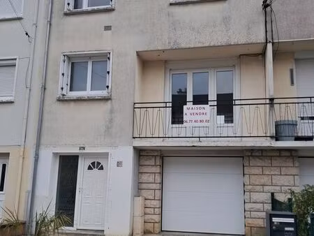 maison accolée 4 chambres rénovée