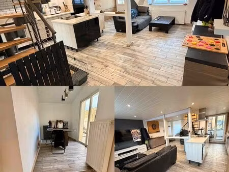 maison de ville récemment rénovée avec jardin sans vis à vis