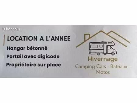 hivernage camping cars   bateaux .....